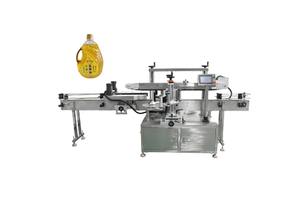 花生油双侧面贴标机